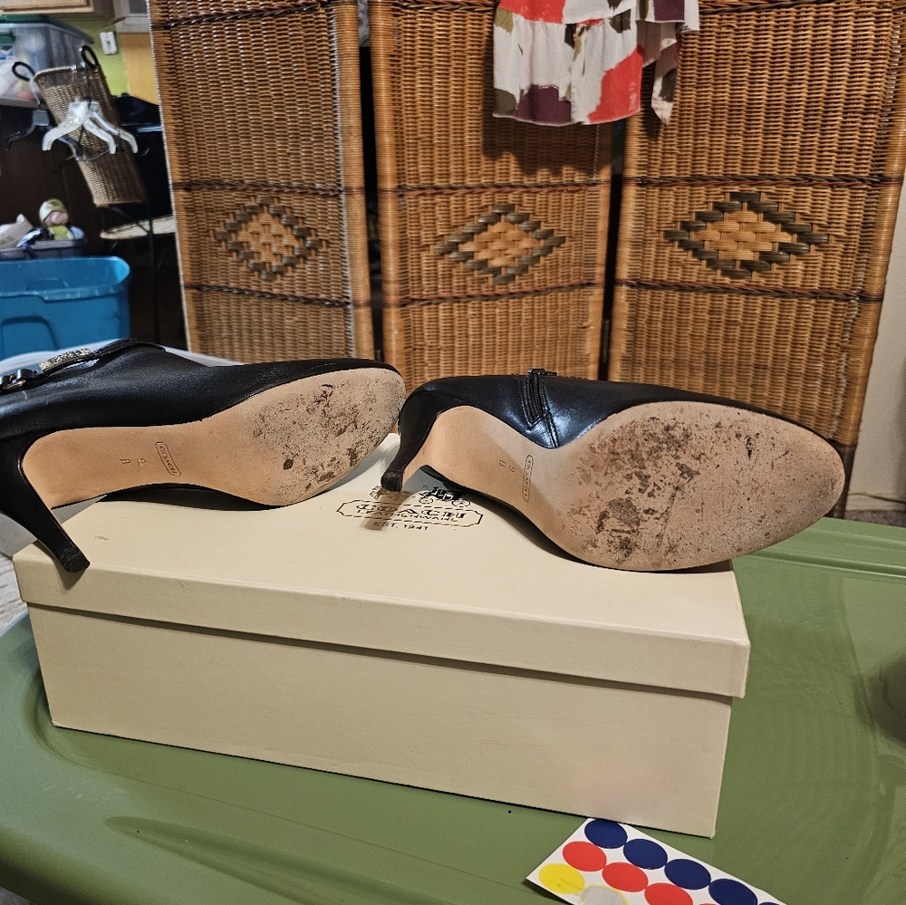 Coach leather Ankle boots - Picture 4 of 7